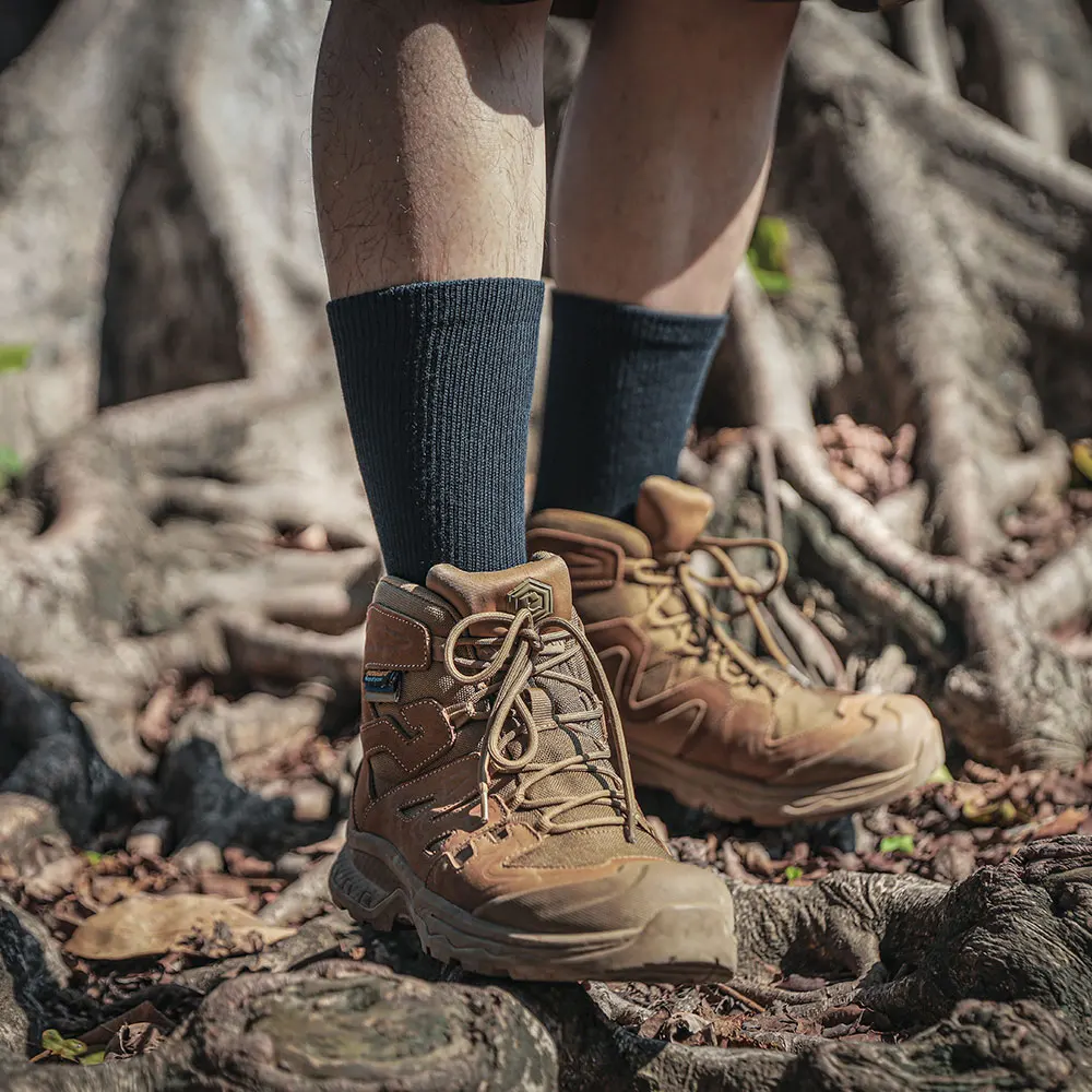 Emersongear etiqueta azul lagarto del desierto calcetines de entrenamiento funcionales 26cm medias desodorizantes cómodas Camping Casual diario urbano