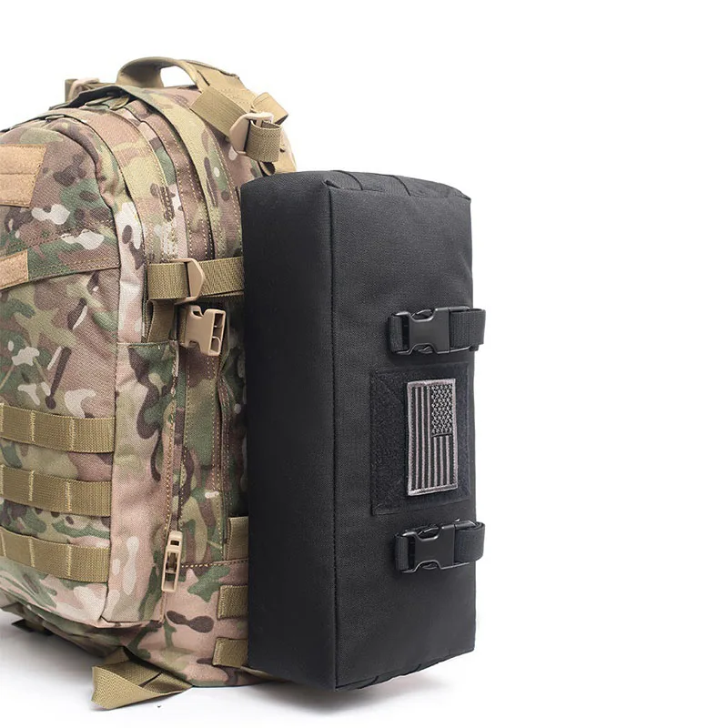 Mochila táctica militar, bolsa de viaje para acampar, deportes al aire libre del ejército, accesorio EDC, paquete de eslinga, senderismo, caza, bolsa Molle - imagen 4