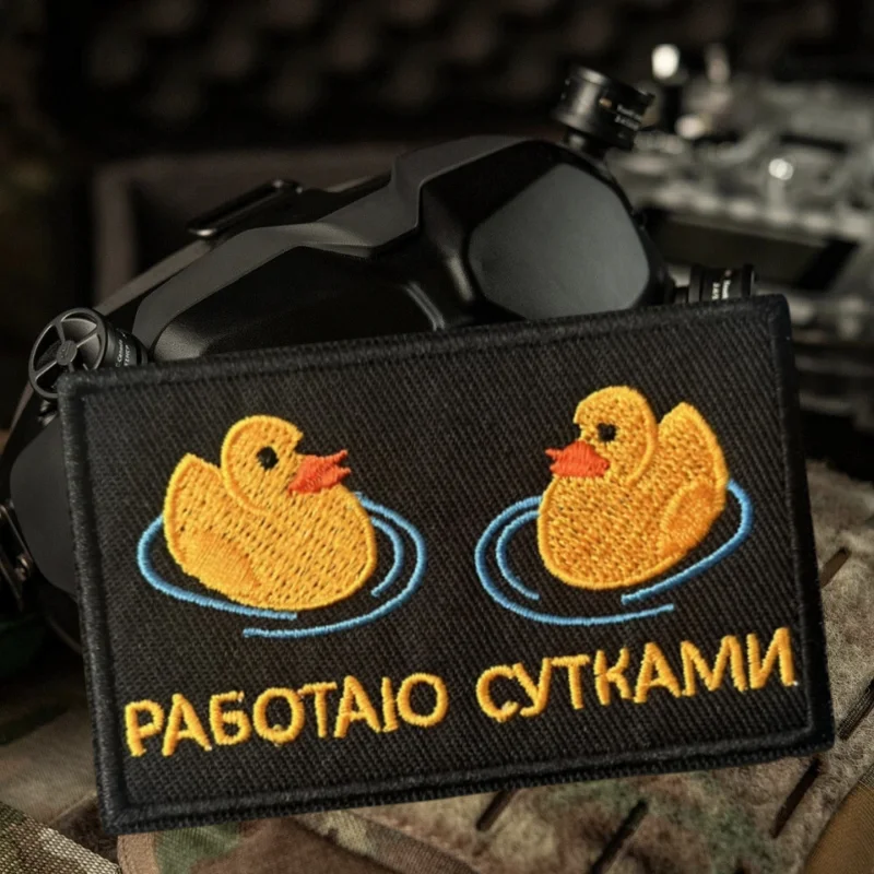 Parche bordado 24h velcro para chaleco táctico y mochila - imagen 4