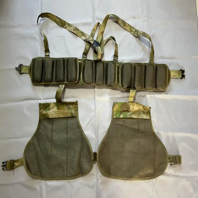 Ruinas rusas camuflaje cinturilla táctica mochilas calentadores de piernas accesorios de equipo de protección del muslo - imagen 3