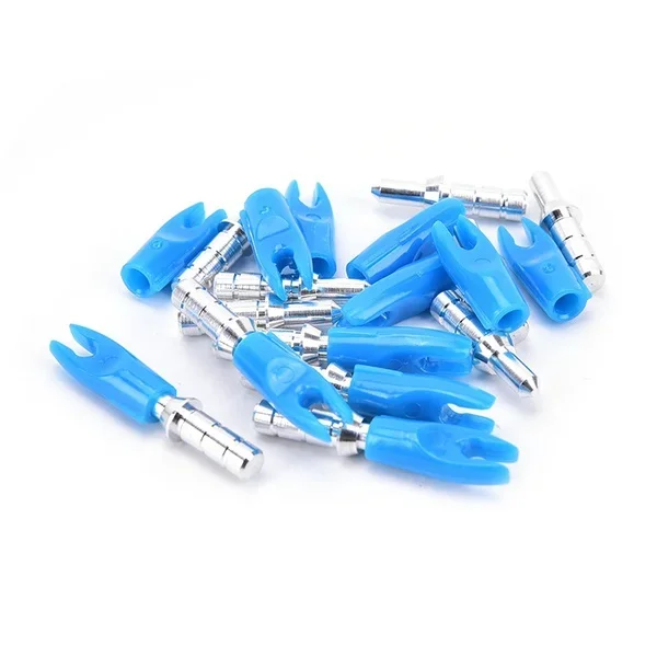 30 Uds Linkboy tiro con arco Pin Nock flecha para ID6.2mm flechas de carbono arco compuesto y flechas tiro caza - imagen 4