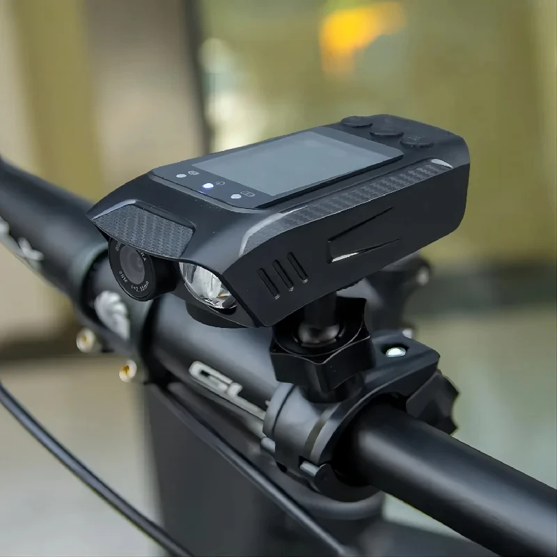 Cámara de Acción 4K para casco de motocicleta, DV deportivo multifunción con bocina de luz, pantalla HD, WiFi - imagen 4