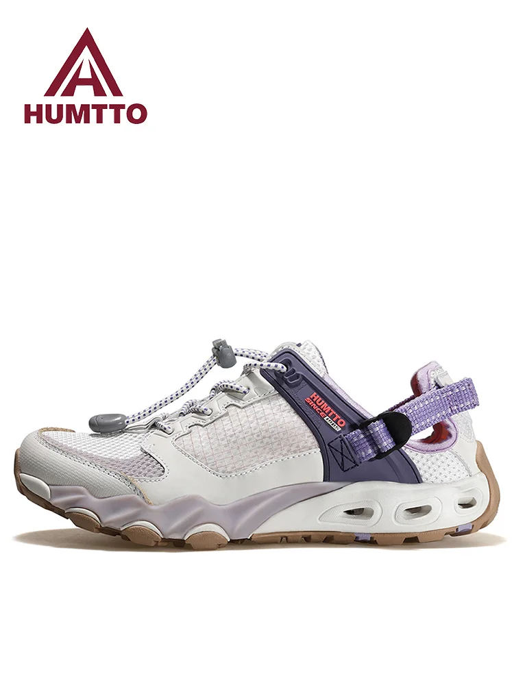 HUMTTO-zapatos de agua transpirables para hombre, sandalias de malla, zapatillas de playa de secado rápido, para exteriores, Verano - imagen 3