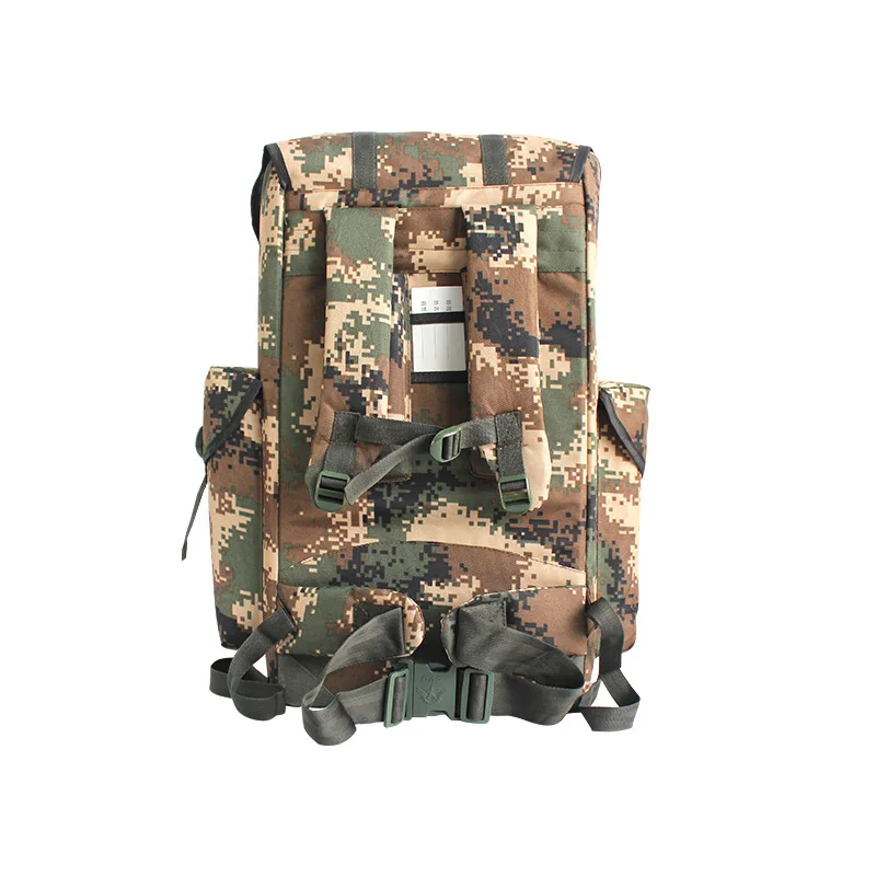 Mochila táctica de gran capacidad para exteriores, bolsa militar Molle repelente al agua para montañismo, Camping, senderismo, 56-75L - imagen 2