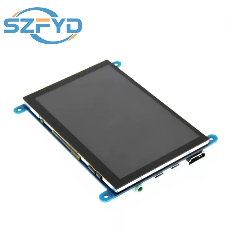 Pantalla Raspberry Pi de 5 pulgadas, 800x480 px, 4B/3B, IPS, USB, 5V, condensador de potencia, pantalla táctil, Compatible con HDMI - imagen 5