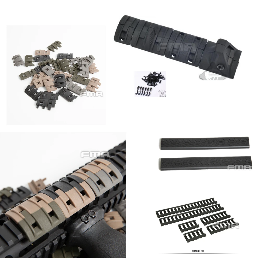 FMA XTM Empuñaduras tácticas Picatinny, M-LOK y Keymod BCM
