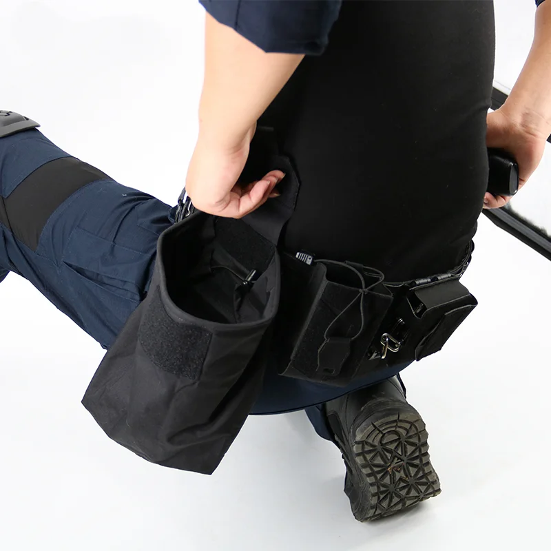 Bolsa de recuperación de revistas plegable, bolsa de almacenamiento táctica fácil de llevar al aire libre, chaleco Compatible con paquete de sistema Molle - imagen 2