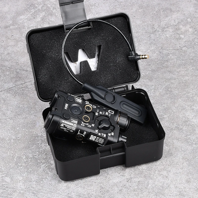 WADSN nuevo todo Metal L-3 NGAL rojo verde azul punto indicador IR láser función Dual interruptor táctico Airsoft caza luz LED - imagen 3