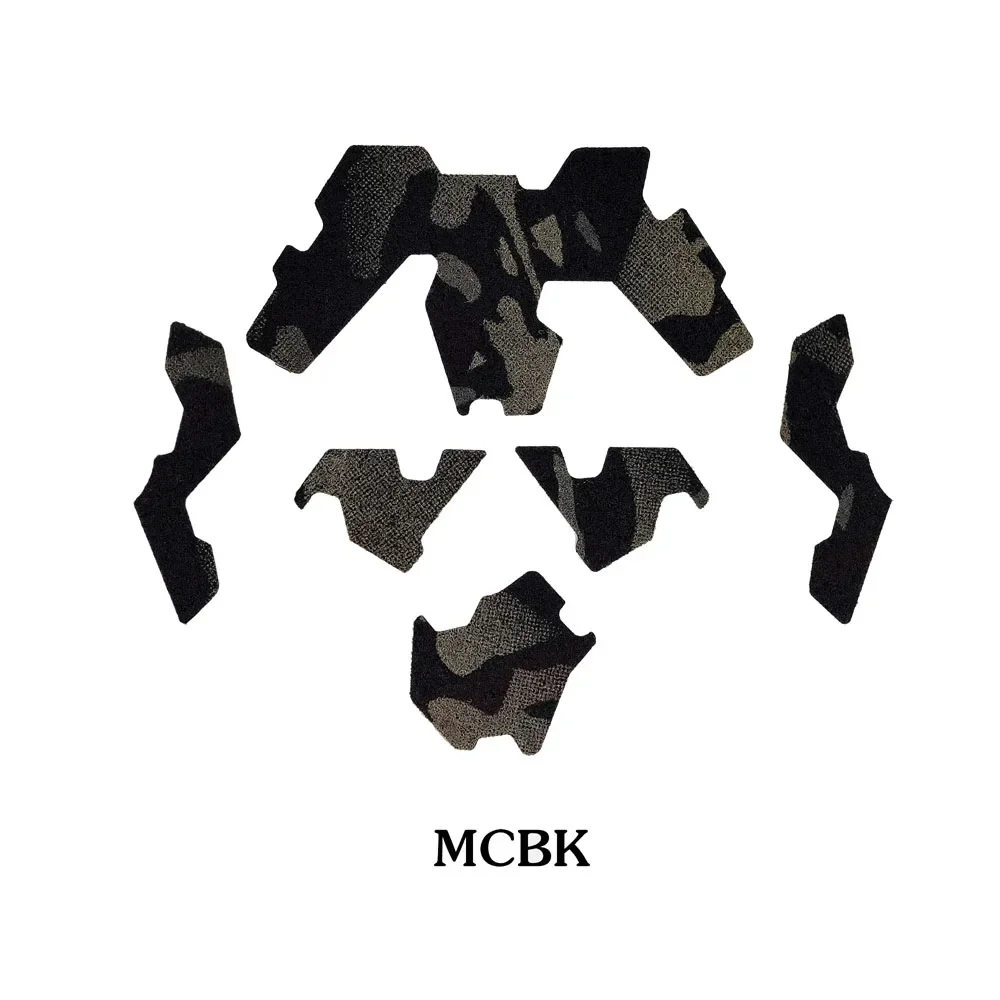 Pegatina mágica DIY para casco táctico, cubierta de cinta, accesorios para casco - imagen 5