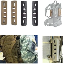 Nueva mochila táctica de caza 3D, mochila colgante, sistema de soporte desmontable, almohadilla lateral, Material BVS, cojín largo (1 par)