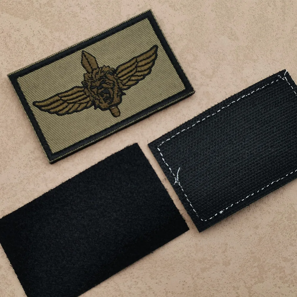 Insignia de moral táctica de Israel, insignia conmemorativa para fanáticos militares, parches bordados de gancho y bucle para ropa, pegatina para mochila - imagen 2