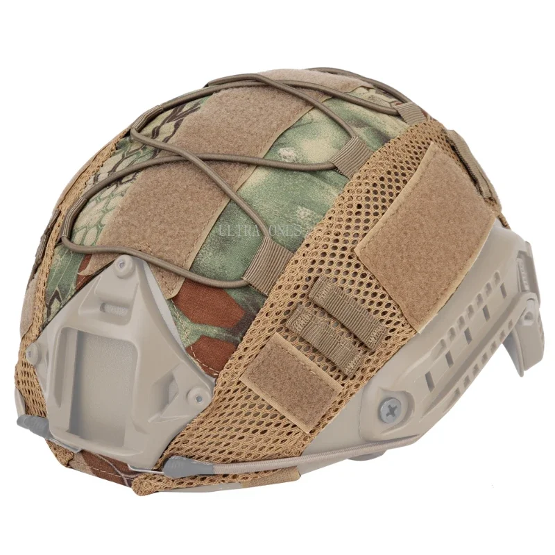 Cubierta de casco táctico de caza CS Wargame, cubiertas de casco de camuflaje para deportes al aire libre, accesorios para cascos PJ / MH rápidos - imagen 2