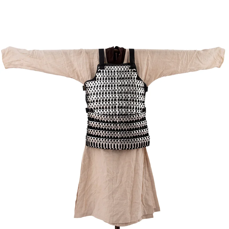 Armadura, armadura, personas reales pueden usar armadura de pecho y espalda, armadura, armadura con cremallera, armadura de plástico con cremallera, armadura de dos personas - imagen 2