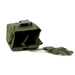 Bolsa MOLLE táctica para radio portátil con soporte de cintura