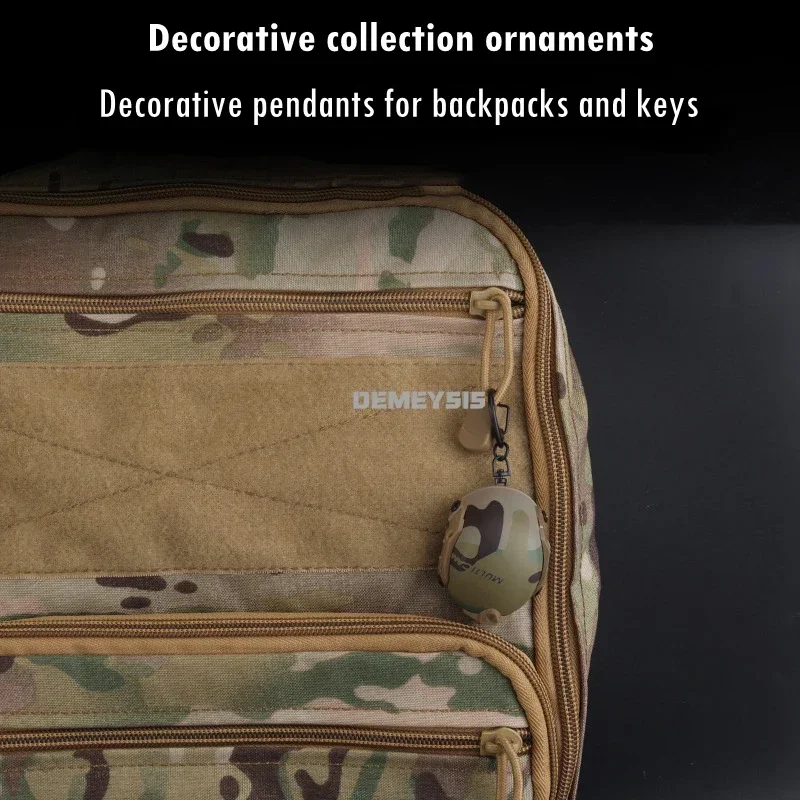 Mini abridor de botellas de cerveza, casco táctico MK, modelo portátil, llavero, mochila, decoraciones colgantes, colgante de regalo - imagen 5