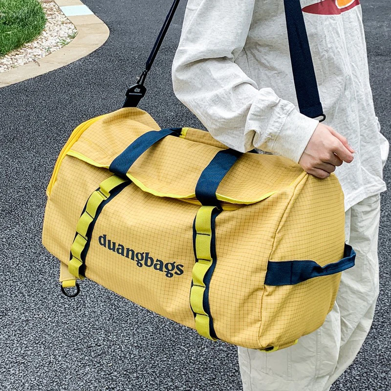 Bolso de hombro deportivo para gimnasio, mochila de viaje al aire libre en seco y húmedo, mochila de entrenamiento de corta distancia, paquete de zapatos, bolso grande para equipaje de acampada