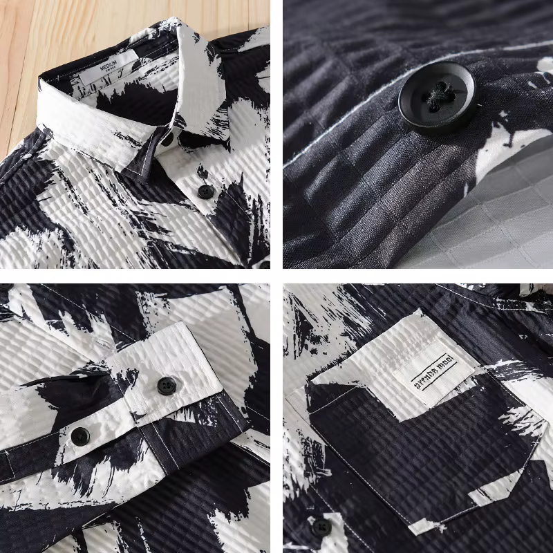 Camisa táctica manga larga transpirable algodón hombre - imagen 4