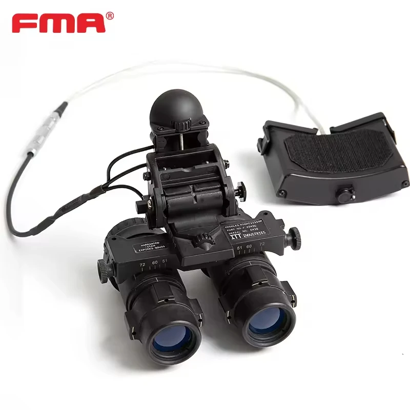 FMA-Soporte de función de paintball para caza, Base de montaje para casco de visión nocturna, ANVIS6/9, caja de batería de AVS-9 funcional con cable - imagen 3