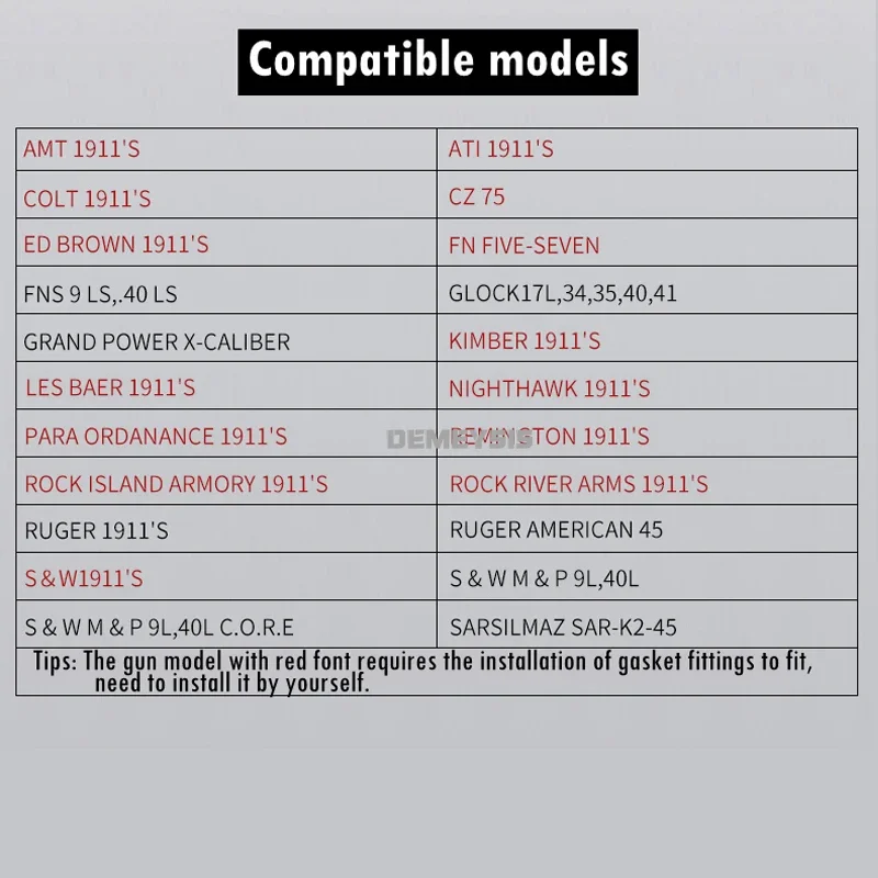 Funda Universal - Detalle de especificaciones