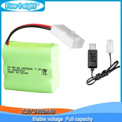 Batería Ni-MH recargable 2400mAh 7,2V KET-2P para RC