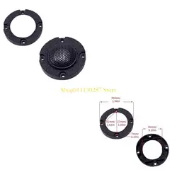 Altavoz HiFi J1HC, círculo embellecedor Tweeter 1 pulgada/1,25 pulgadas, círculo decorativo aluminio Compatible que