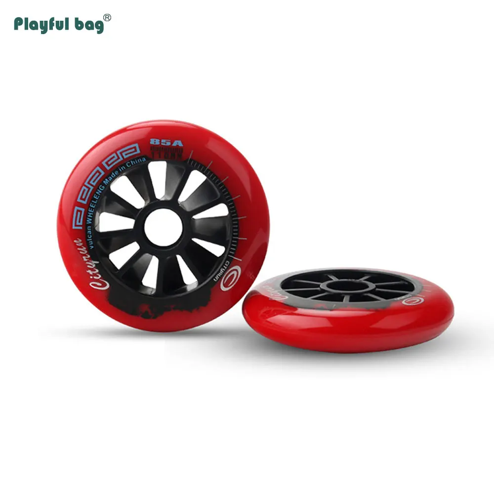 Ruedas de zapatos de patinaje de velocidad, ruedas de 90/100/110MM, 85A, tamaño grande, accesorios de rueda de carreras profesionales para adultos, resistentes al desgaste AMB296 - imagen 3