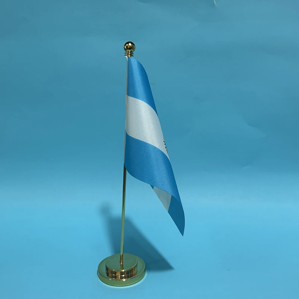 BANDERA DE SKY, bandera de escritorio de oficina, bandera de Argentina, 14x21cm, pancarta nacional argentina, adornos de escritorio, banderas - imagen 3