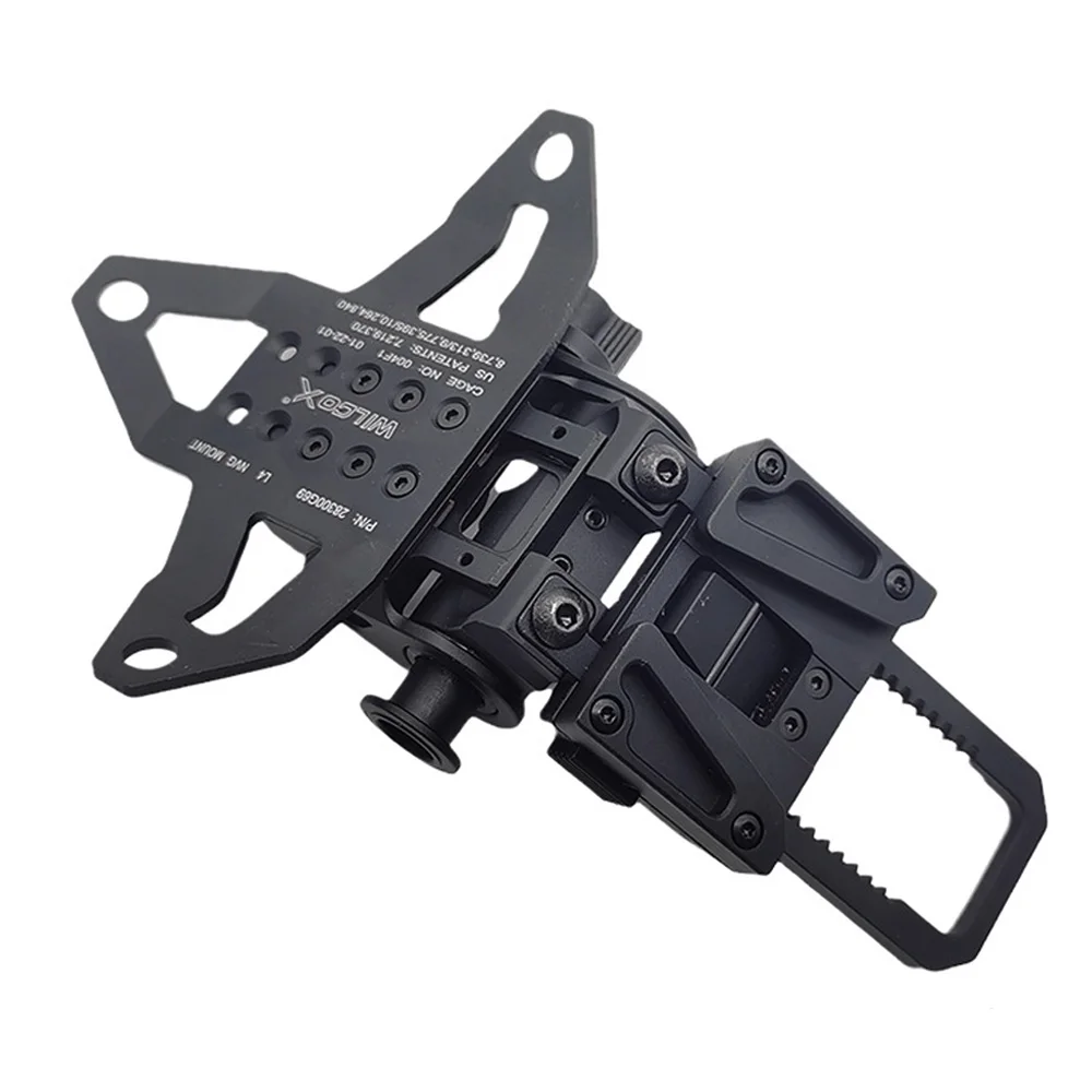 Accesorios para casco táctico L4G69 NVG Mount L4 G69, Compatibilidad de montaje para casco de visión nocturna PVS14 PVS15 PVS18 PVS31 GPNVG18 PSQ36 - imagen 4