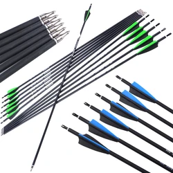 Flechas carbono 31,5" cazador – 100 uds punta goma