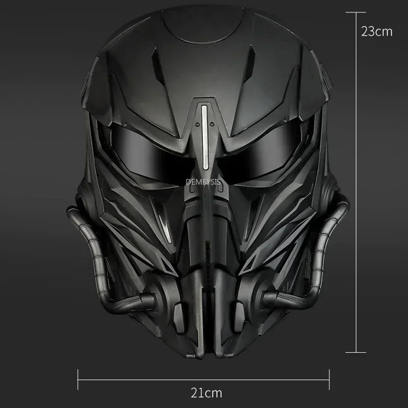 Máscara táctica de cara completa transpirable Airsoft Paintball CS juego de guerra máscara protectora deportiva accesorios de equipo de tiro de caza - imagen 3