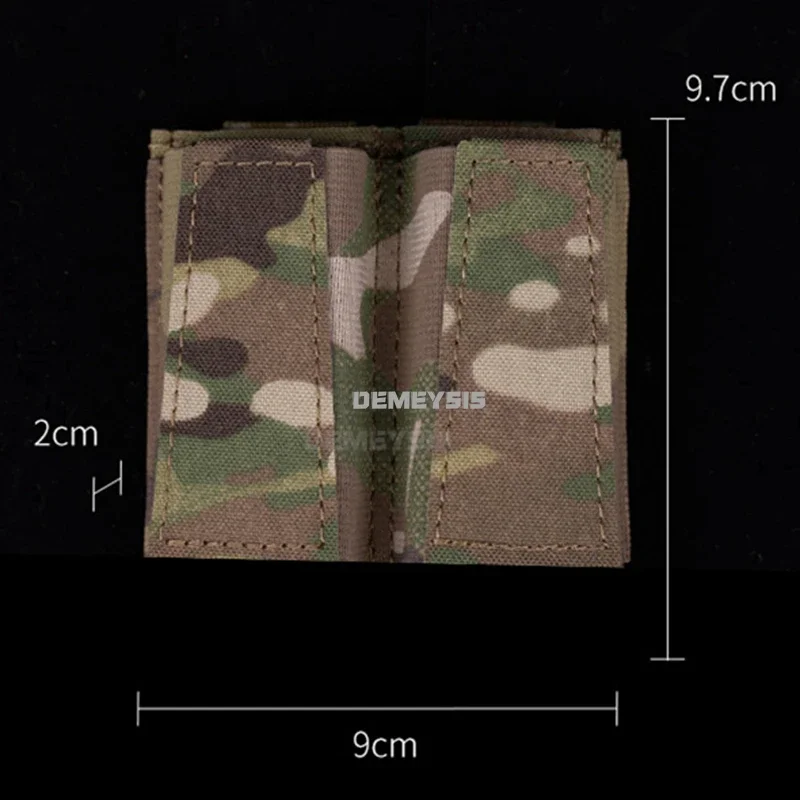 Bolsa de 9MM para Glock SIG P320 2011 H & K, para pistola táctica, doble Mag, para caza al aire libre, linterna, cuchillo, bolsa de herramientas - imagen 4