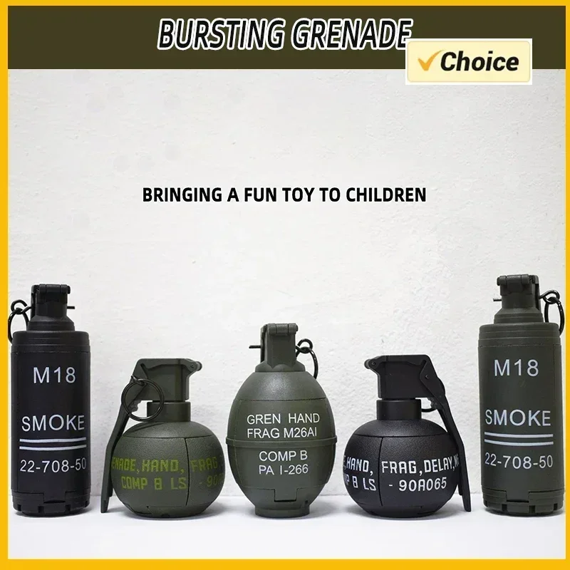 Granada FBursting F1, granadas de mano, juguete de plástico, juego CS, juego de batalla, juguete, modelo de granadas de mano simulada para Paintball Airsoft