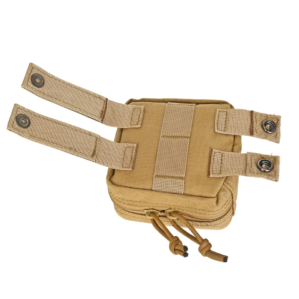 Bolsa táctica EDC Micro Molle, bolsa de cintura, Mini cuchillo, brújula, linterna, tarjeta, bolsa de almacenamiento, cinturón, acampar al aire libre, caza - imagen 4