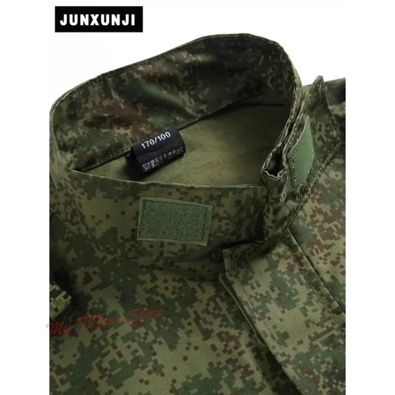 Chaqueta y pantalones tácticos Vkbo de camuflaje verde EMR para hombre pequeño ruso, traje de entrenamiento de campo, uniforme de caza - imagen 5