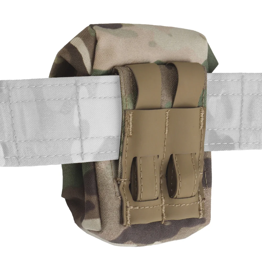 Correas MOLLE de montaje de 2 vías + bolsa elástica para rizador de cinturón M67, se adapta a accesorios para granadas, kits de primeros auxilios para uso en entrenamiento de caza - imagen 5