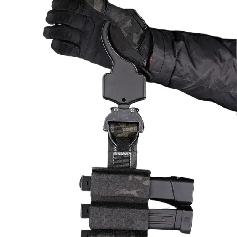 Gancho táctico para cinturón robusto, carga alta y MOLLE - imagen 5
