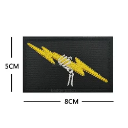 MAILLA Canyon parche bordado negro - insignia de grupo para uniformes
