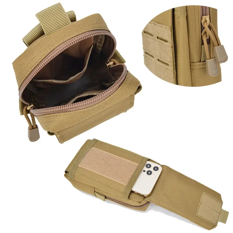Bolsa táctica MOLLE modular – Portaherramientas EDC para exterior - imagen 3
