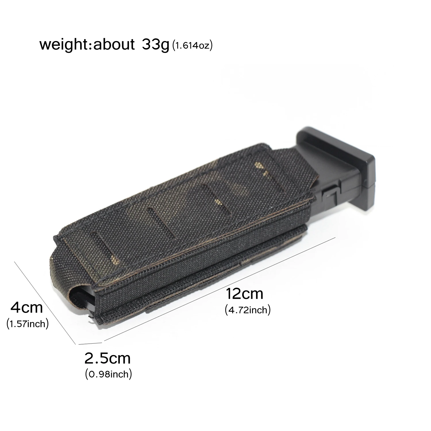 Glock 17/19 Funda táctica oculta pistola 9mm con cinturón transporte - imagen 2