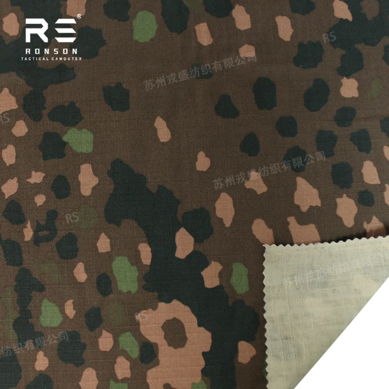 Capa táctica de caza de camuflaje de guisante alemana DOT44 para exteriores - imagen 4