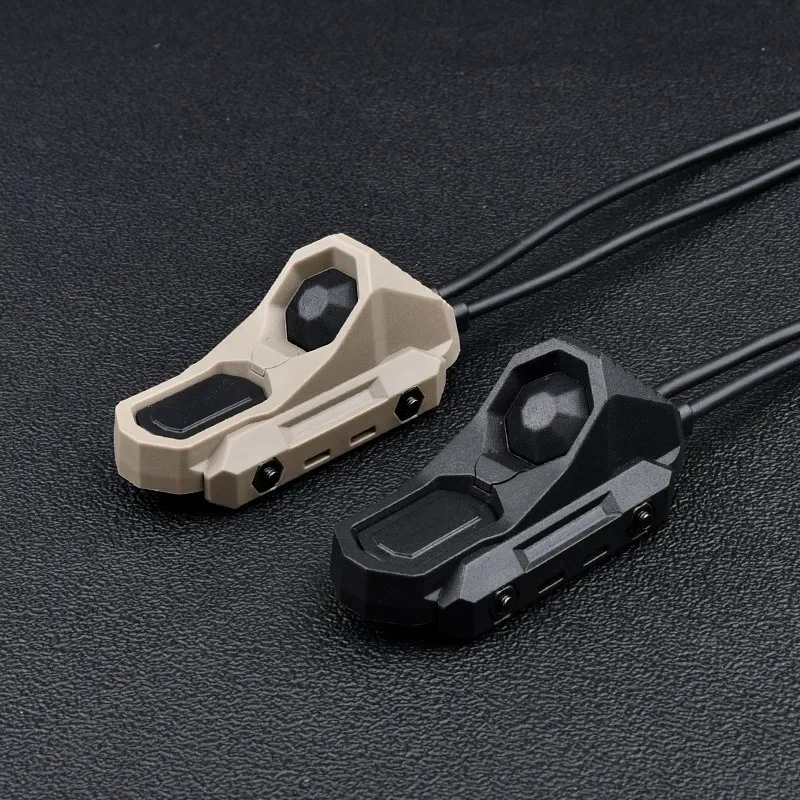 Airsoft Axon-interruptor táctico de doble función, interruptor remoto a presión para PEQ15, DBAL-A2, M300, M600, linterna SF/2,5/3,5/enchufe de grúa Swi - imagen 2