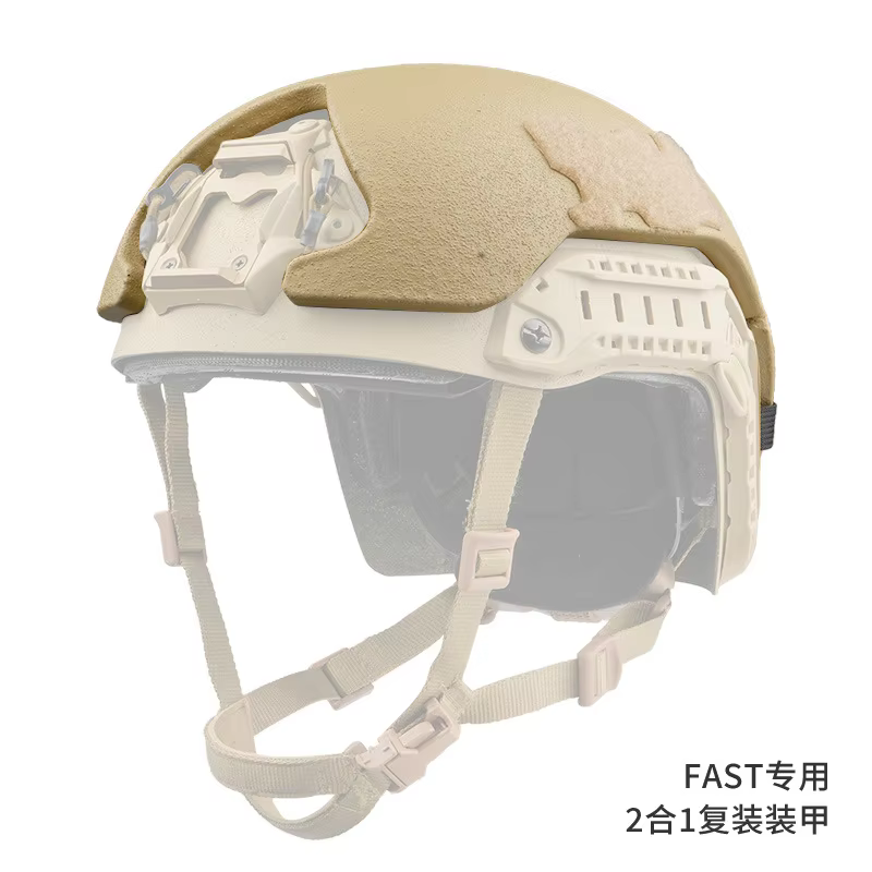 Casco balístico rápido FTHS con protección NIJ IIIA en UHMW-PE - imagen 2