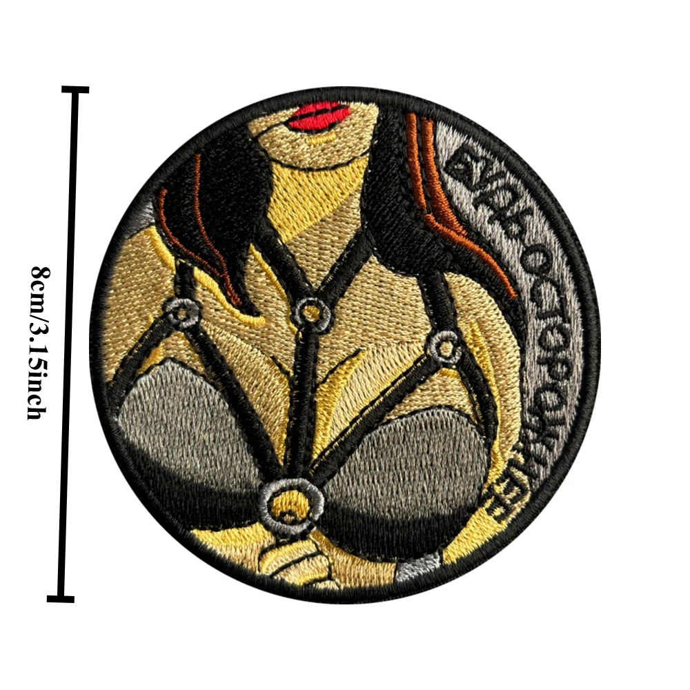 Parche táctico Be Careful, parches bordados con gancho de belleza Sexy, equipo de moral militar, pegatinas con apliques para mochila del ejército - imagen 2