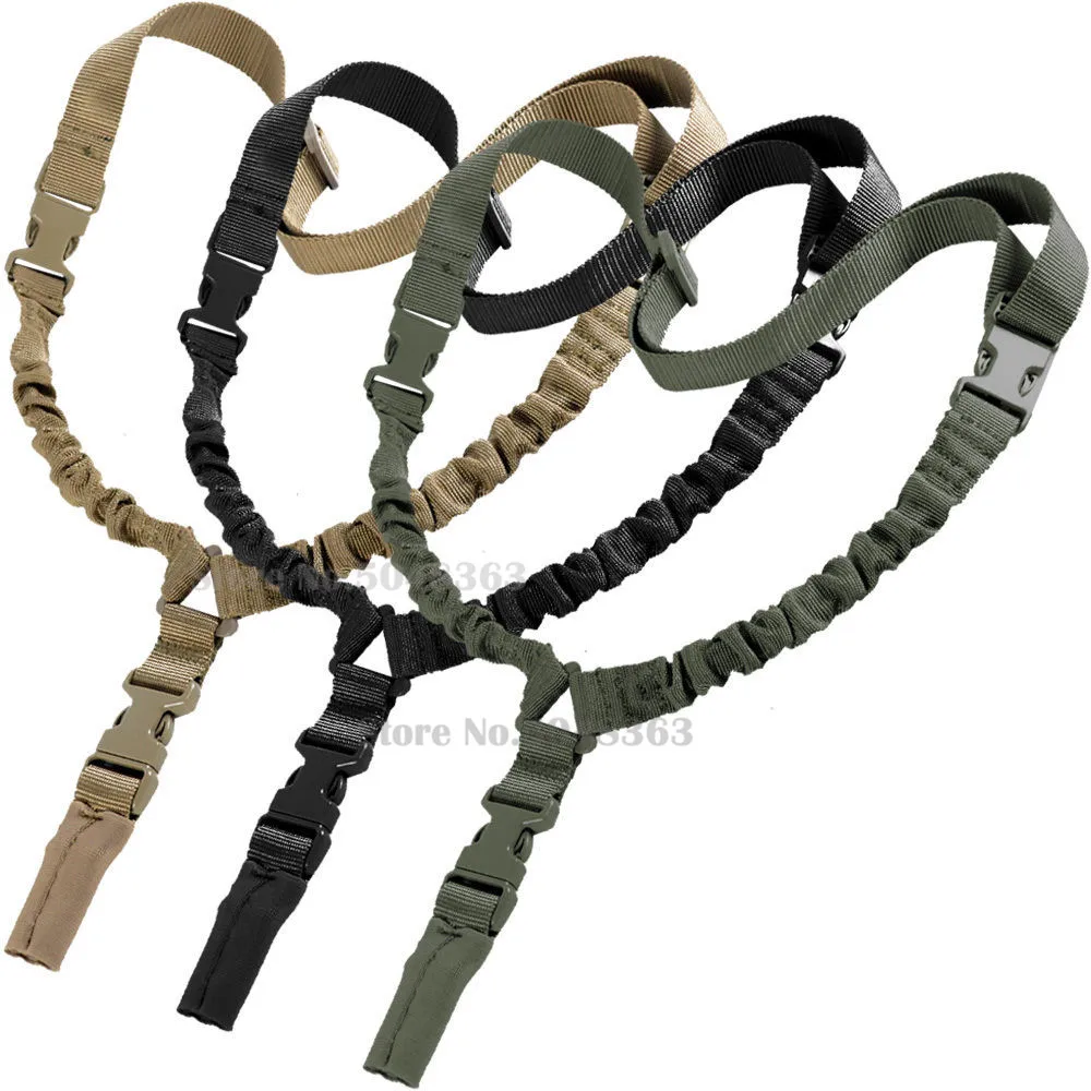 Correa ajustable de un solo punto para Rifle, sistema de eslinga para arma de caza táctica - imagen 3