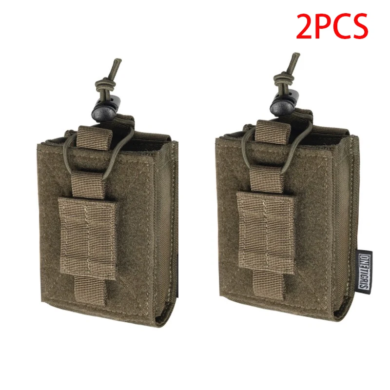 2Pcs Army Green