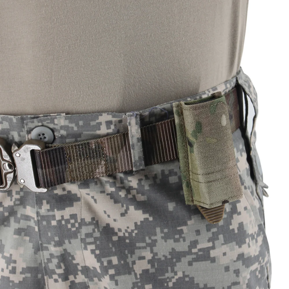 VULPO-bolsa táctica para pistola Airsoft de 9mm, bolsa para cargador individual, estilo KYWI Mag, para caza y Tiro de Paintball - imagen 2