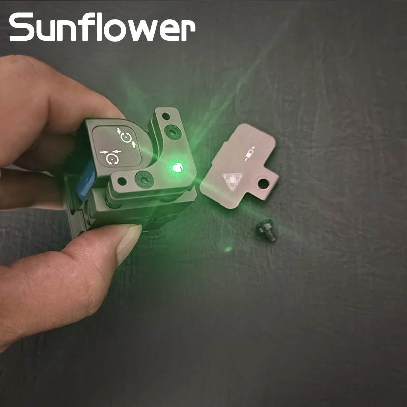 Airsoft táctico colgante Zenitco láser PERST 1 punto verde mira puntero láser Glock pistola accesorio caza Scout luz - imagen 3