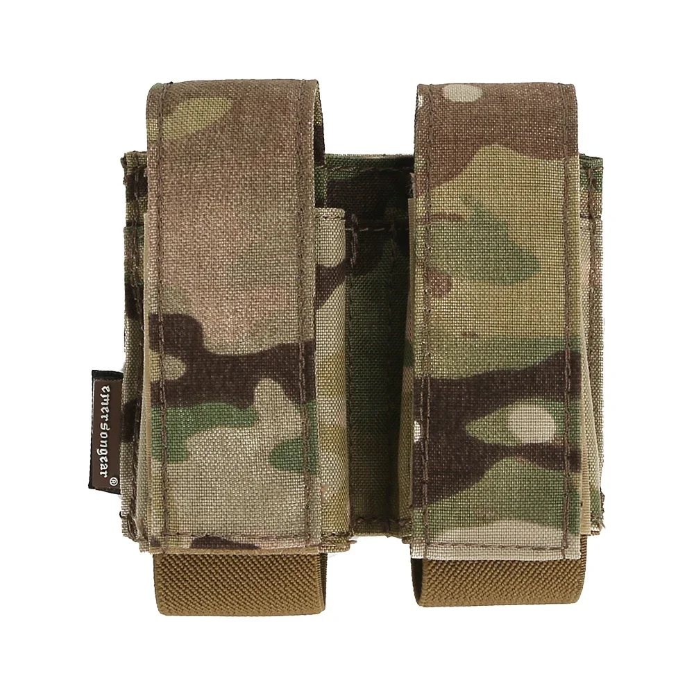 Emersongear táctico para LBT estilo 40mm doble revista bolsa combate Molle Mag bolsa Nylon EM6366 - imagen 3
