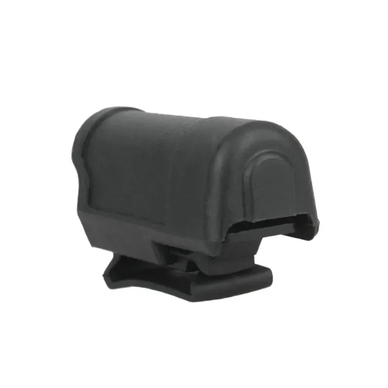 Cubierta de antorcha táctica, soporte para linterna, abrazadera plegable, soporte para antorcha, caza, deportes, senderismo, combate al aire libre, Milsim, nailon negro - imagen 2