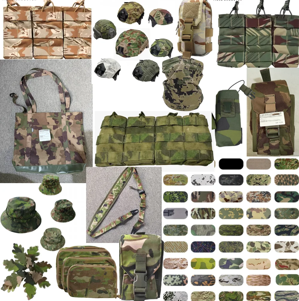 TZA16 Accesorios tácticos personalizados camuflaje multiterreno MOLLE - imagen 2